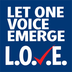 Álbum L.o.v.e. (Let One Voice Emerge) de Fergie