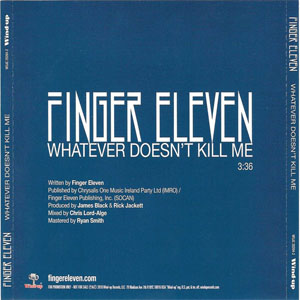 Álbum Whatever Doesn't Kill Me de Finger Eleven
