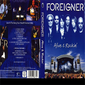 Álbum Alive And Rockin' (Dvd) de Foreigner