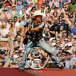 Álbum Double Live 25th Anniversary Edition de Garth Brooks