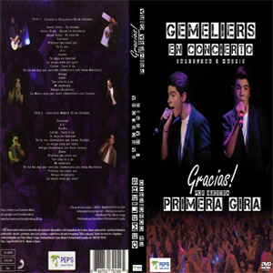 Álbum Gemeliers En Concierto: Gracias! Por Nuestra Primera Gira (Dvd) de Gemeliers
