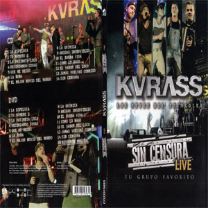 Álbum Sin Censura (Dvd) de Kvrass