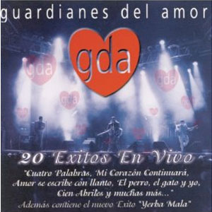 Álbum 20 Éxitos En Vivo de Guardianes del Amor