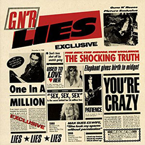 Álbum G N' R Lies de Guns N' Roses