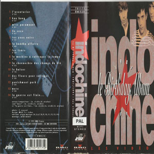 Álbum Le Birthday Album Les Vidéos de Indochine