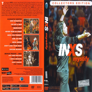 Álbum Mystify (Dvd)  de Inxs