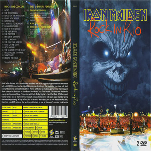 Álbum Rock In Rio (Dvd) de Iron Maiden