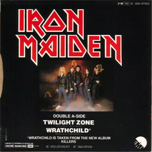 Álbum Twilight Zone / Wrathchild de Iron Maiden