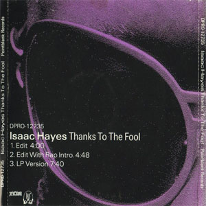 Álbum Thanks To The Fool de Isaac Hayes