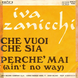 Álbum Che Vuoi Che Sia de Iva Zanicchi