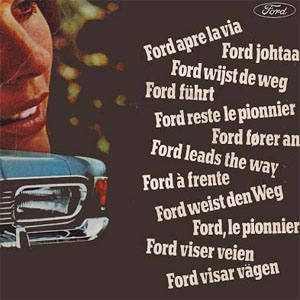 Álbum Ford Apre La Via de Iva Zanicchi