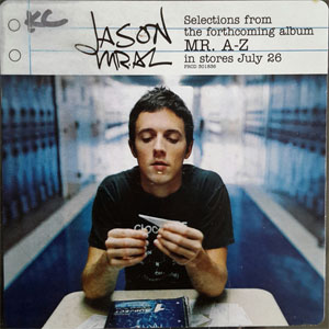 Álbum Selection From The Forthcoming Album 'MR. A-Z' In Stores July 26 de Jason Mraz