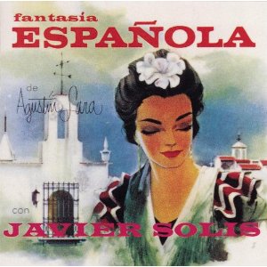 Álbum Fantasía Española De Agustín Lara de Javier Solís