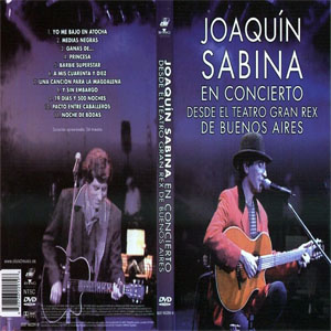 Álbum En Concierto Desde El Teatro Gran Rex De Buenos Aires (Dvd) de Joaquín Sabina