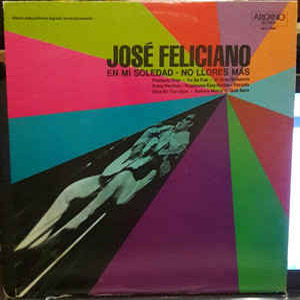 Álbum En Mi Soledad No Llores de José Feliciano