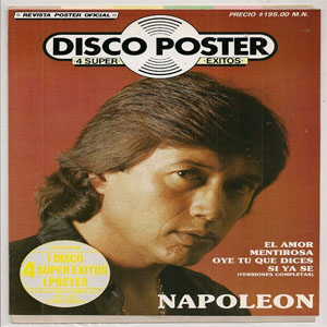Álbum Disco Poster 4 Super Éxitos de José María Napoleón
