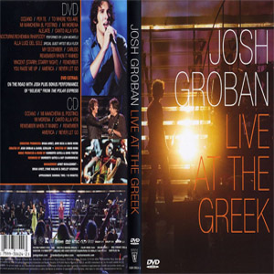Álbum Live At The Greek (Dvd) de Josh Groban