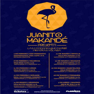 Álbum Las canciones que escribí mientras volaba de Juanito Makandé