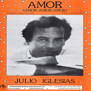 Álbum Amor Amor Amor de Julio Iglesias