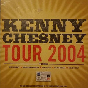 Álbum Kenny Chesney Tour 2004 de Kenny Chesney