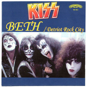 Álbum Beth / Detroit Rock City de Kiss
