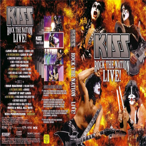 Álbum Rock The Nation (Dvd) de Kiss
