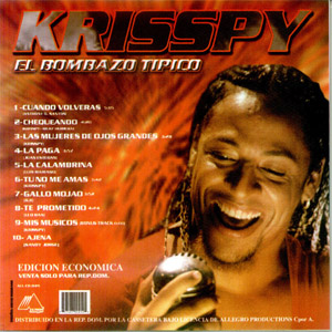 Álbum El Bombazo Típico de Krisspy