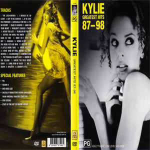 Álbum Greatest Hits 87-98 (Dvd) de Kylie Minogue