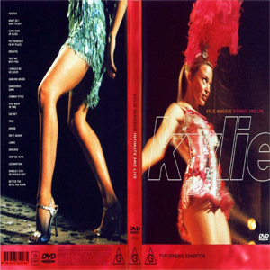 Álbum Intimate And Live (Dvd) de Kylie Minogue