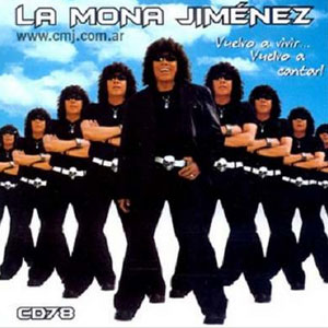 Álbum Vuelvo A Vivir Vuelvo A Cantar de La Mona Jiménez