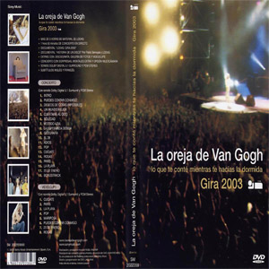 Álbum Lo Que Te Conté Mientras Te Hacías La Dormida: Gira 2003 (Dvd) de La Oreja de Van Gogh