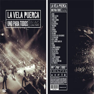 Álbum Uno Para Todos En Vivo Luna Park de La Vela Puerca