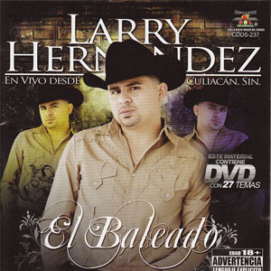 Álbum El Baleado(EN VIVO) de Larry Hernández