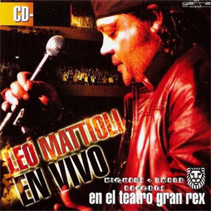 Álbum En vivo en el Teatro Gran rex de Leo Mattioli