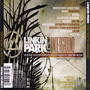 Álbum Songs From The Underground de Linkin Park