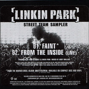 Álbum Street Team Sampler de Linkin Park