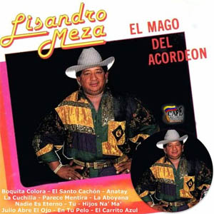 Álbum El Mago del Acordeón de Lisandro Meza