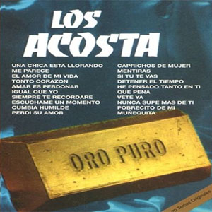 Álbum Oro Puro de Los Acosta