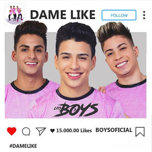 Álbum Dame Like de Los Boys