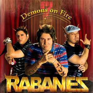 Álbum Demons On Fire de Los Rabanes