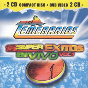 Álbum 15 Super Éxitos en Vivo Vol. 1 de Los Temerarios