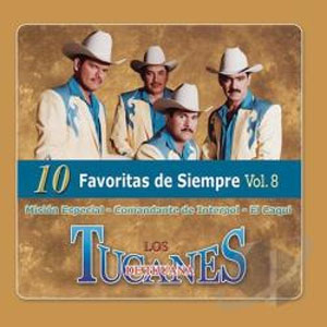 Álbum 10 Favoritas de Siempre Vol 8 de Los Tucanes de Tijuana