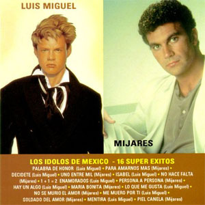 Álbum Los Ídolos de México de Luis Miguel