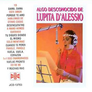 Álbum Algo Desconocido de Lupita D'Alessio de Lupita D'Alessio