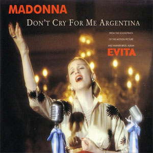 Álbum Dont Cry for Me Argentina  de Madonna