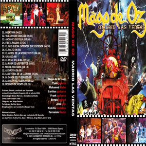 Álbum Madrid Las Ventas (Dvd) de Mago de Oz