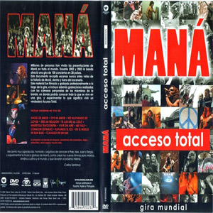 Álbum Acceso Total (Dvd) de Maná