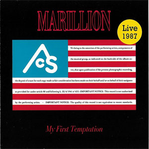 Álbum My First Temptation de Marillion