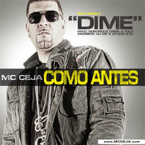 Álbum Dime de MC Ceja