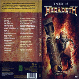Álbum Arsenal Of Megadeth (Dvd) de Megadeth
